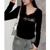 ブラック | ロゴスピンドルロンT | SpRay