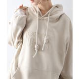 ロゴ刺しゅうビッグパーカー | SpRay | 詳細画像12 