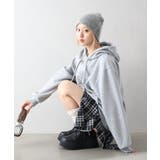 ロゴ刺しゅうビッグパーカー | SpRay | 詳細画像31 