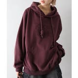 ロゴ刺しゅうビッグパーカー | SpRay | 詳細画像3 