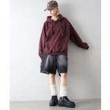 ロゴ刺しゅうビッグパーカー | SpRay | 詳細画像5 