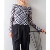 シアー総柄ロンT | SpRay | 詳細画像11 