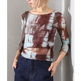 D | シアー総柄ロンT | SpRay