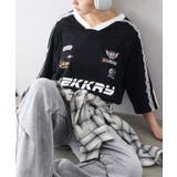 袖レースゲームロンT | SpRay | 詳細画像17 