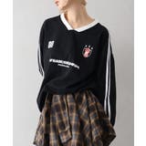 袖ラインスポーツロゴVネックロンT | SpRay | 詳細画像13 