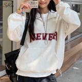 NEVERハーフジップスウェット | SpRay | 詳細画像1 
