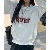 NEVERハーフジップスウェット | SpRay | 詳細画像3 
