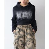 ロゴ貼付けクロップドパーカー | SpRay | 詳細画像9 