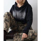 ロゴ貼付けクロップドパーカー | SpRay | 詳細画像11 