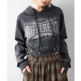 ロゴ貼付けクロップドパーカー | SpRay | 詳細画像25 