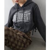 ロゴ貼付けクロップドパーカー | SpRay | 詳細画像28 