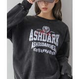 裏起毛ピグメントプリントスウェット | SpRay | 詳細画像8 