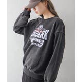 裏起毛ピグメントプリントスウェット | SpRay | 詳細画像9 