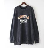 裏起毛ピグメントプリントスウェット | SpRay | 詳細画像11 