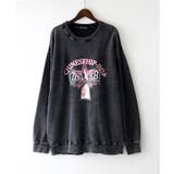 裏起毛ピグメントプリントスウェット | SpRay | 詳細画像12 