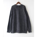 裏起毛ピグメントプリントスウェット | SpRay | 詳細画像14 