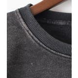 裏起毛ピグメントプリントスウェット | SpRay | 詳細画像15 