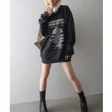 裏起毛ピグメントプリントスウェット | SpRay | 詳細画像5 