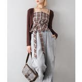 チェックリボン×カーディガンアンサンブル | SpRay | 詳細画像12 