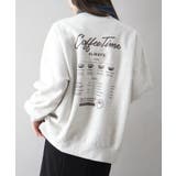 オートミール | 裏起毛カフェおばけスウェット | SpRay