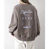 裏起毛カフェおばけスウェット | SpRay | 詳細画像3