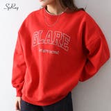 裏起毛スタッズロゴスウェット | SpRay | 詳細画像1 