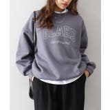 裏起毛スタッズロゴスウェット | SpRay | 詳細画像13 