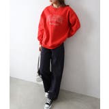 裏起毛スタッズロゴスウェット | SpRay | 詳細画像3 