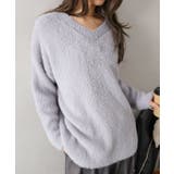 ブルー・グレー | シャギービックニット | SpRay