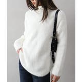 オフホワイト | シャギービックニット | SpRay