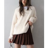 アイボリー | シャギービックニット | SpRay