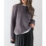 チャコールグレー | シャギービックニット | SpRay