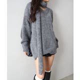 マフラー付BIGニット | SpRay | 詳細画像12 