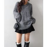 マフラー付BIGニット | SpRay | 詳細画像2 