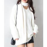 マフラー付BIGニット | SpRay | 詳細画像26 