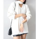 マフラー付BIGニット | SpRay | 詳細画像27 