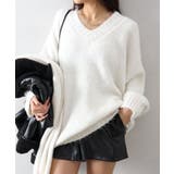 マフラー付BIGニット | SpRay | 詳細画像30 