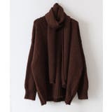 マフラー付BIGニット | SpRay | 詳細画像34 