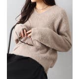 シャギーVネックニット | SpRay | 詳細画像11 