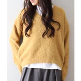 シャギーVネックニット | SpRay | 詳細画像12 