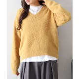 シャギーVネックニット | SpRay | 詳細画像14 