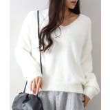 シャギーVネックニット | SpRay | 詳細画像15 