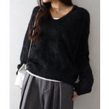 シャギーVネックニット | SpRay | 詳細画像21 