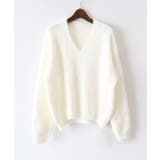 シャギーVネックニット | SpRay | 詳細画像28 