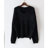 シャギーVネックニット | SpRay | 詳細画像29 