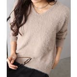 シャギーVネックニット | SpRay | 詳細画像8 