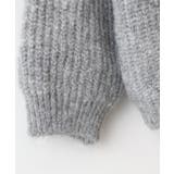 起毛アゼ編Vネックカーディガン | SpRay | 詳細画像35