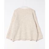 起毛アゼ編Vネックカーディガン | SpRay | 詳細画像37