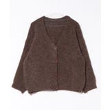 起毛アゼ編Vネックカーディガン | SpRay | 詳細画像39