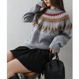 求心柄ニットトップス | SpRay | 詳細画像21 